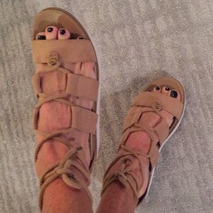 Michael Kors Suede Sandal